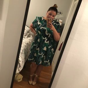 SHEIN Banana Leaf Dress